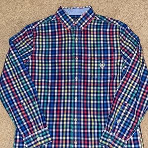 NWOT Chaps men’s M long sleeve button down never worn